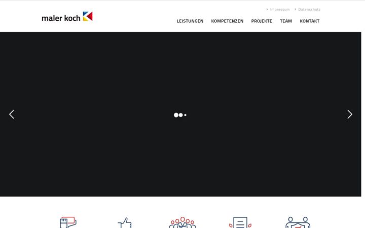 Screenshot of dermalerkoch.de