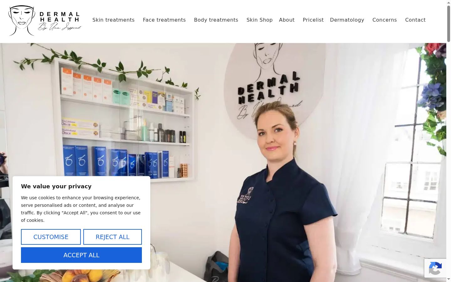 Skjámynd af samþykkisborðanum eins og hann birtist áður en nokkur samskipti fóru fram