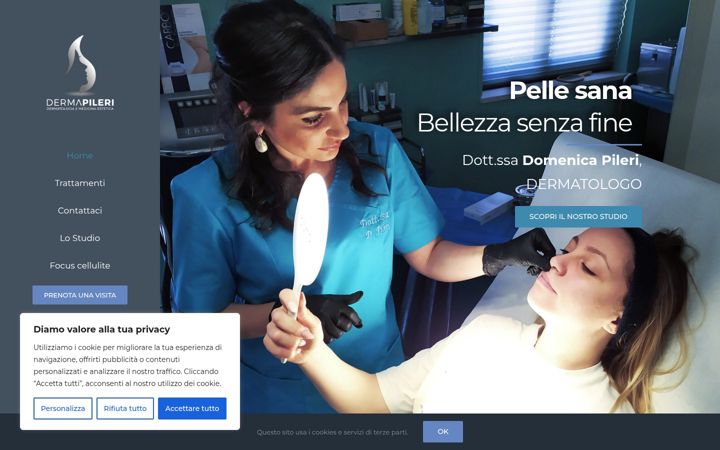 Screenshot von dermapileri.it