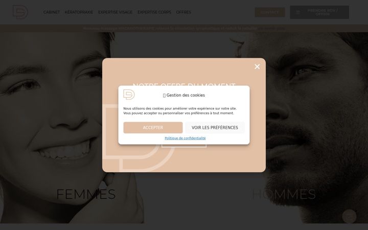 Screenshot di dermastories.fr