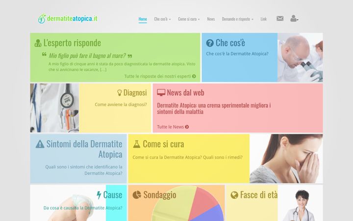 Screenshot von dermatiteatopica.it