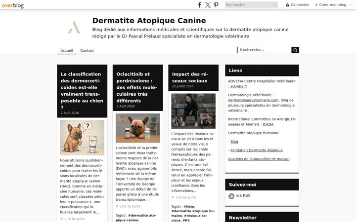 Screenshot of dermatiteatopiquecanine.org