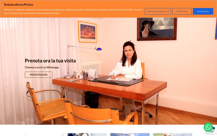 Ekraanipilt saidist dermatologadeblasio.it
