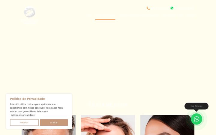 Captura de pantalla de dermatologiaintegrada.com.br
