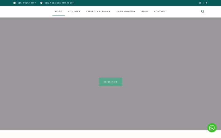 Captura de pantalla de dermatologistasaocarlos.com.br