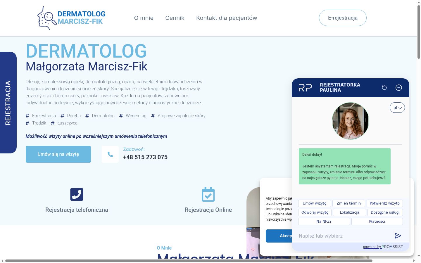 Sutikimo reklamjuostės, rodytos prieš bet kokią sąveiką, ekrano kopija