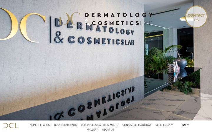 Screenshot of dermatologycosmeticlab.com