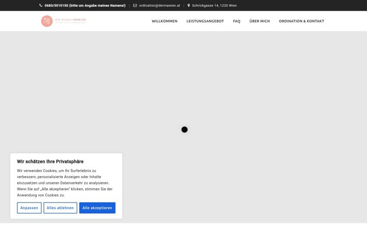 Screenshot of dermawien.at