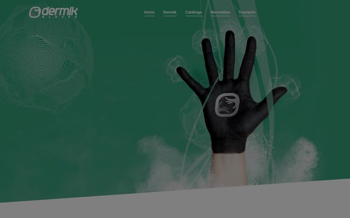 Screenshot of dermikgloves.com