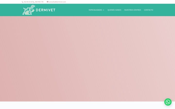 Screenshot of dermivet.com
