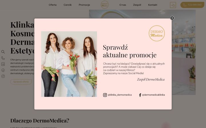 Ekrano kopija dermo-medica.pl