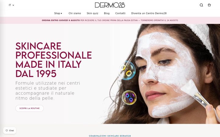 Screenshot of dermo28.com