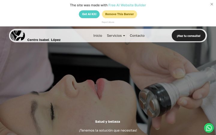 Screenshot of dermoesteticagranada.com