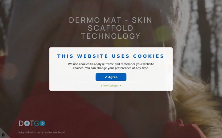 Screenshot of dermomat.com