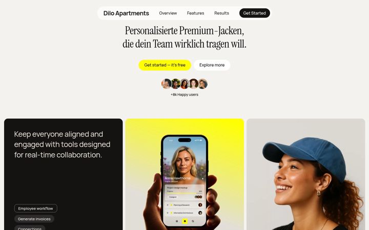Screenshot of dermos.de
