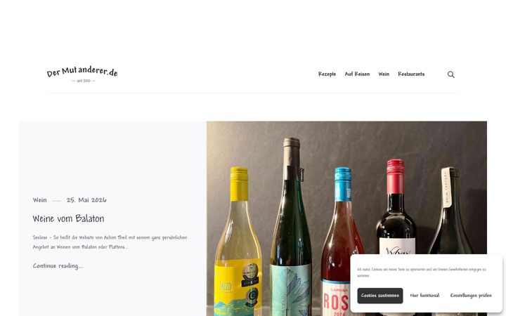 Screenshot of dermutanderer.de