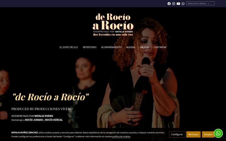 Screenshot of derocioarocio.com