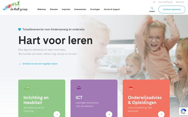 Screenshot of derolfgroep.nl