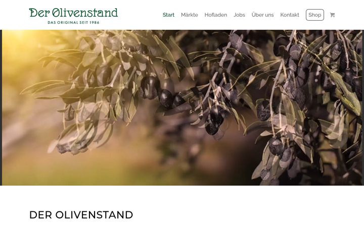 Screenshot van derolivenstand.de