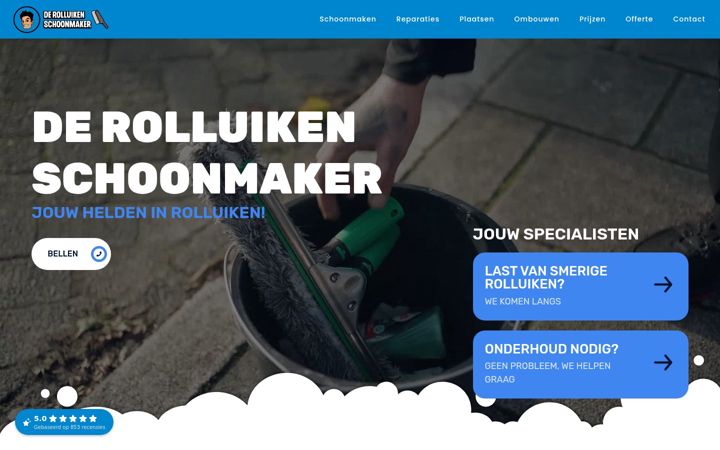 Screenshot von derolluikenschoonmaker.nl