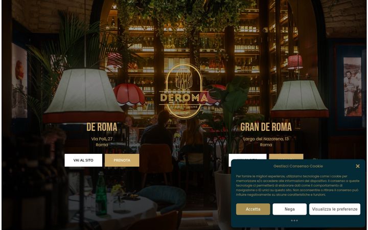 Screenshot of deromamor.com
