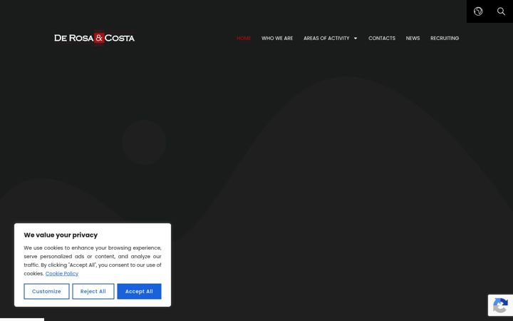 Screenshot of derosacosta.it