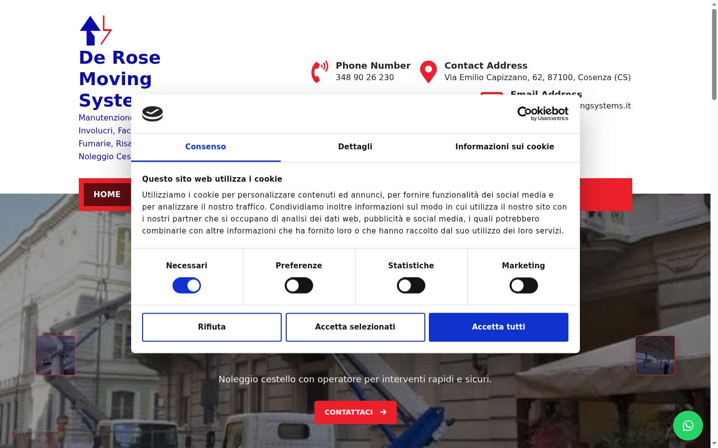 Zrzut ekranu banera zgody wyświetlanego przed jakąkolwiek interakcją