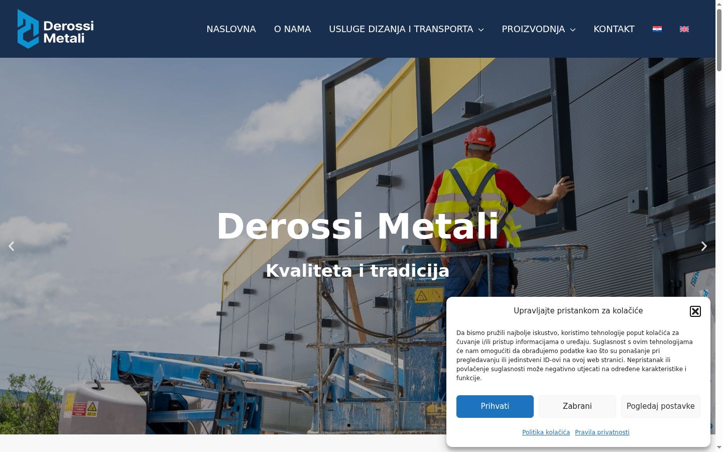 Sutikimo reklamjuostės, rodytos prieš bet kokią sąveiką, ekrano kopija