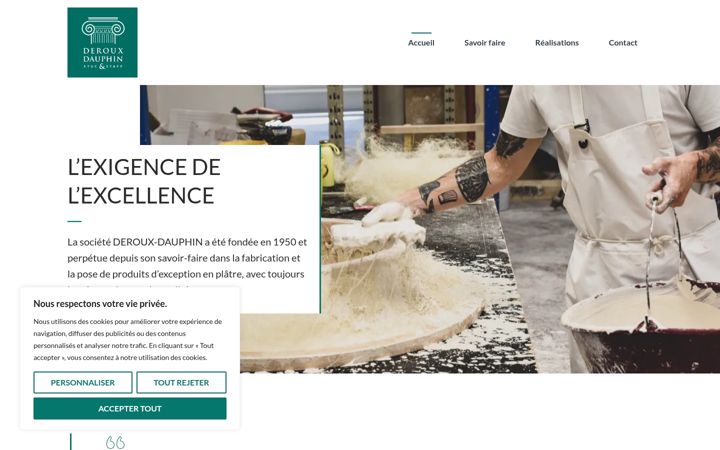 Screenshot von deroux-dauphin.fr
