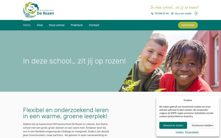 Screenshot of derozen.be