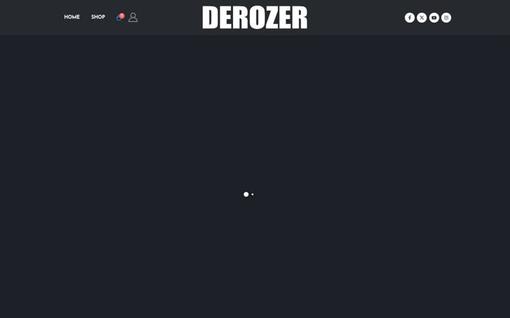 Captură de ecran a derozer.org