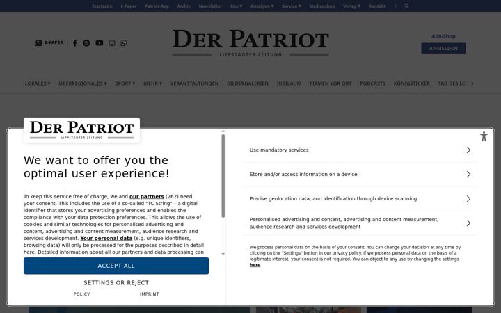 Screenshot of derpatriot.de