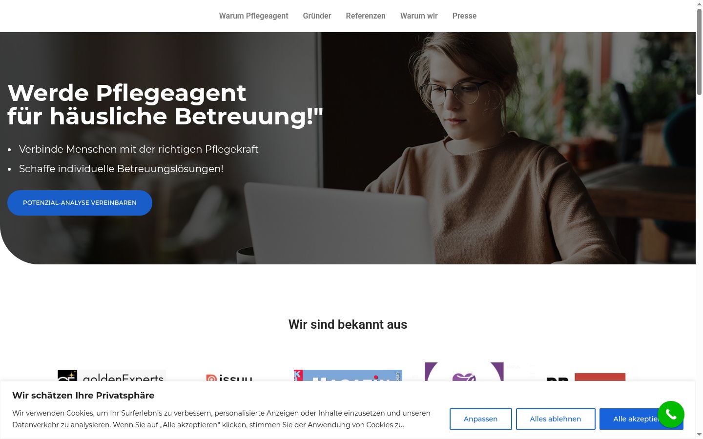 Zrzut ekranu banera zgody wyświetlanego przed jakąkolwiek interakcją