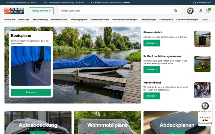 Screenshot of derplanenspezialist.de