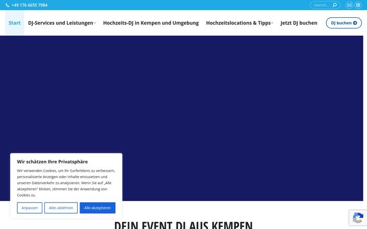 Screenshot of derplattendreher.de