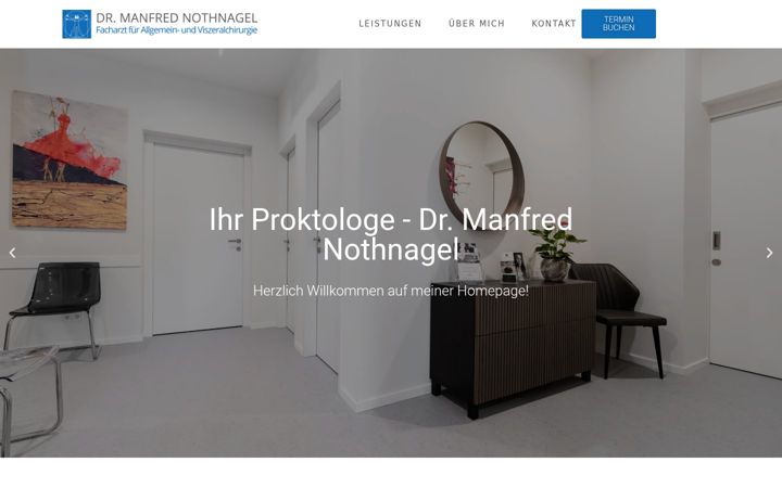 Screenshot of derproktologe.at