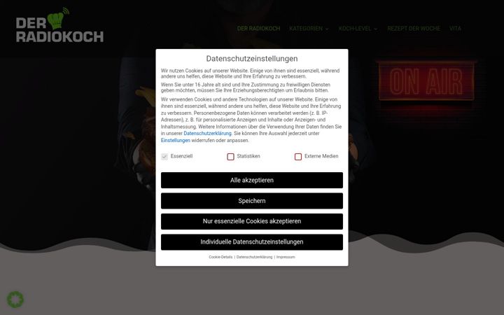 Screenshot of derradiokoch.de