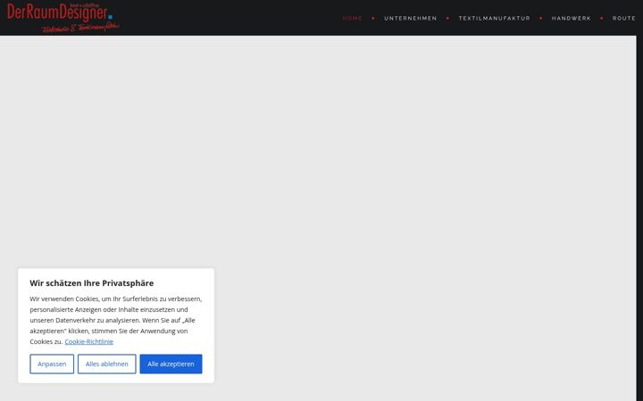 Skjermbilde av derraumdesigner.de