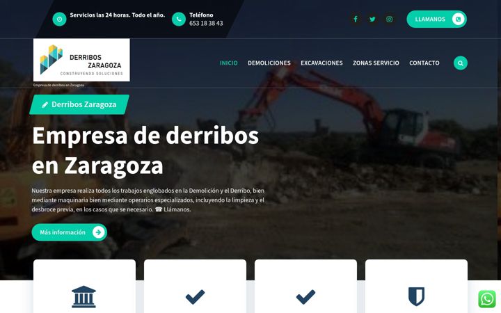 Skjermbilde av derriboszaragoza.es
