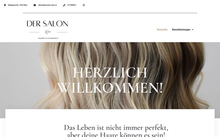 Skärmbild av dersalon-wien.at