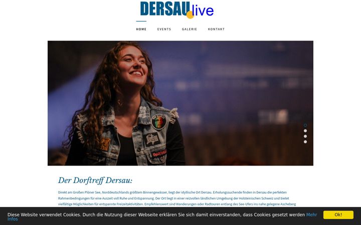 Screenshot of dersau.live