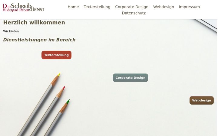 Screenshot of derschreibdienst.de