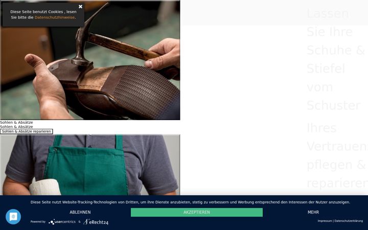 Screenshot of derschusterseit1949.com