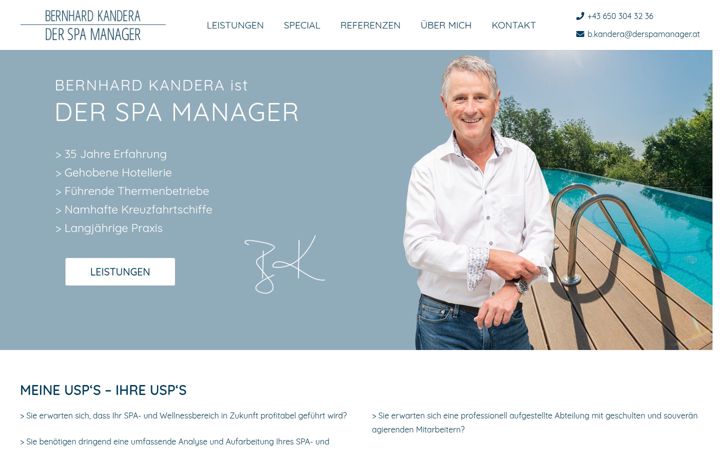 Screenshot of derspamanager.at