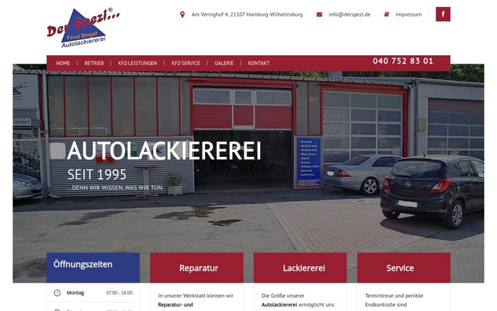 Skjámynd af derspezi.de