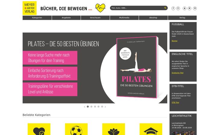 Screenshot of dersportverlag.de