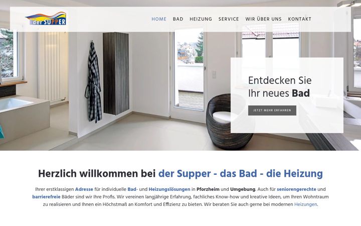 Screenshot of dersupper.de