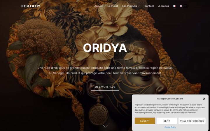 Screenshot of dertady.com