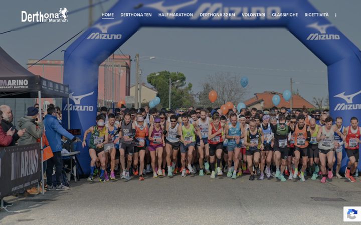 Screenshot of derthonahalfmarathon.it