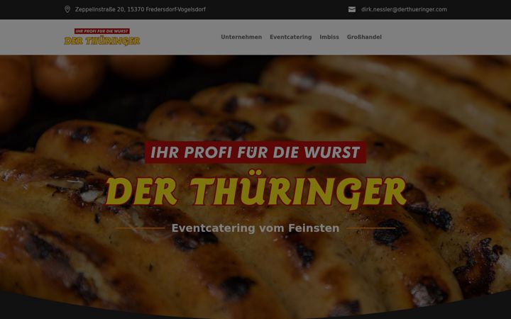Screenshot of derthueringer.com